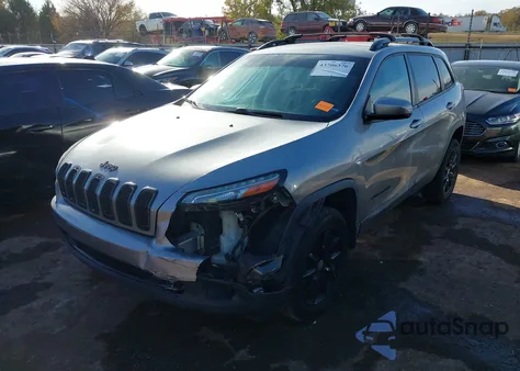 2014 Jeep Cherokee Altitude z USA, uszkodzony, nr VIN 1C4PJMCS0EW301100